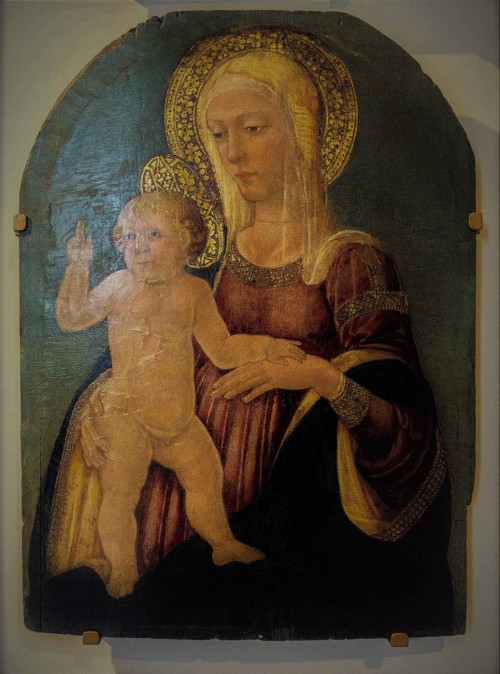 Madonna and Child, Neri di Bicci, 2nd half of the XV century, Museo Nazionale – Palazzo Venezia