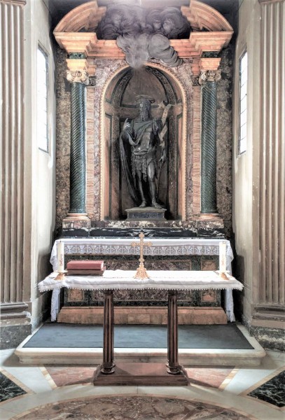 San Giovanni Baptistery, Chapel of St. John the Baptist from the V century, reconstructed in the XVIII century