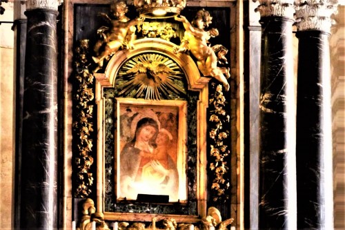 San Giovanni Baptistery, Chapel of St. Venantius, main altar, Carlo Rainaldi