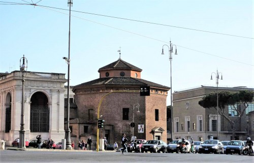 San Giovanni Baptistery next to the Basilica of San Giovanni in Laterano