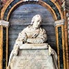 Chapel of SS. Rufina and Secunda, tombstone monument of Niccolò Maria Lercari, Tommaso Righi, mid XVIII century