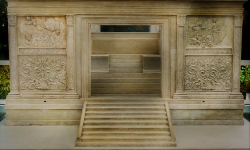 Altar of Peace, Museo dell’Ara Pacis, model