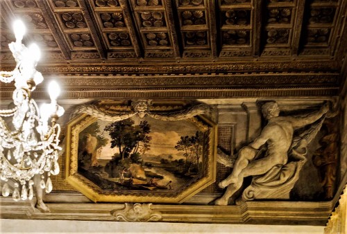 Palazzo Pamphilj, Marine Room, Agostino Tassi