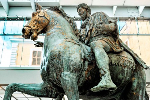 Equestrian Statue of Emperor Marcus Aurelius, Musei Capitolini