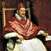 Portrait of Pope Innocent X, Diego Velázquez, Galleria Doria Pamphilj, pic. Wikipedia