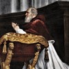 Portrait of Pope Julius II (Raphael Rooms) in the Apostolic Palace, currently part of Musei Vaticani