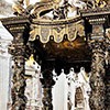 Baldachin over the tomb of St. Peter, foundation of Pope Urban VIII, Basilica of San Pietro in Vaticano, Gian Lorenzo Bernini