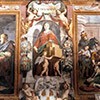 Barberini coat of arms, painting decoration of the Church of Santa Bibiana, foundation of Pope Urban VIII