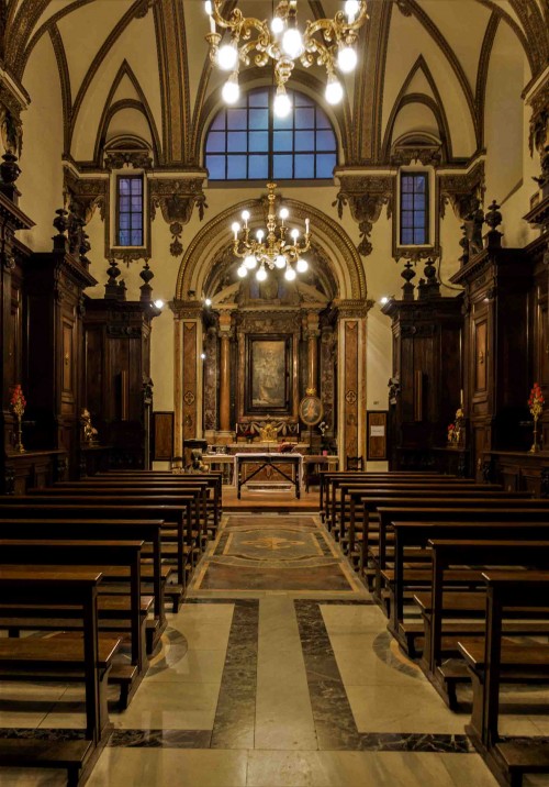 Il Gesù, Stara Zakrystia, projekt Girolamo Rainaldi, obecnie kaplica
