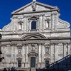 Il Gesù, fasada kościoła wg projektu Giacomo della Porty
