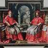 Il Gesù, Portret dwóch papieskich nepotów - Alessandro i Odoardo Farnese, Stara Zakrystia