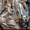 Il Gesù, Triumf Wiary nad Pogaństwem (fragment), Jean-Baptiste Theodon, kaplica Sant'Ignazio