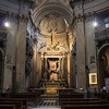 Church of Santa Maria dei Miracoli, view of the interior and presbytery