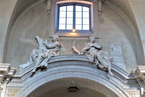 Basilica of Santa Maria del Popolo, decorations from the XVII century