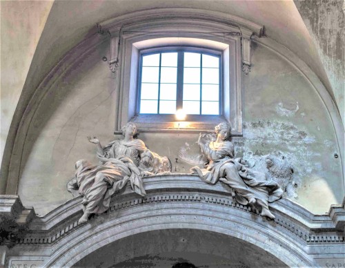 Basilica of Santa Maria del Popolo, decorations from the XVII century