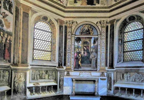 Kościół Santa Maria del Popolo, kaplica Basso della Rovere