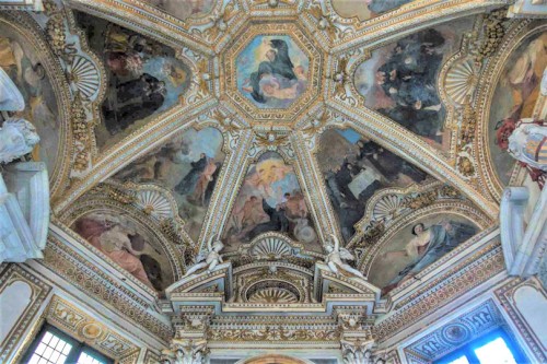 Basilica of Santa Maria del Popolo, vault – Mellini Chapel