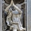 Basilica of Santa Maria del Popolo, Chigi Chapel, statue of Daniel, Gian Lorenzo Bernini