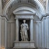 Basilica of Santa Maria del Popolo, Theodoli Chapel, Statue of St. Catherine of Alexandria, Giulio Mazzoni, mid-XVI century