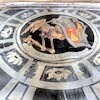 Basilica of Santa Maria del Popolo, Marble floor in the Chigi Chapel, Gian Lorenzo Bernini