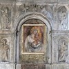 Basilica of Santa Maria del Popolo, sacristy, Andrea Bregno altar, foundation of Cardinal Rodrigo Borgia