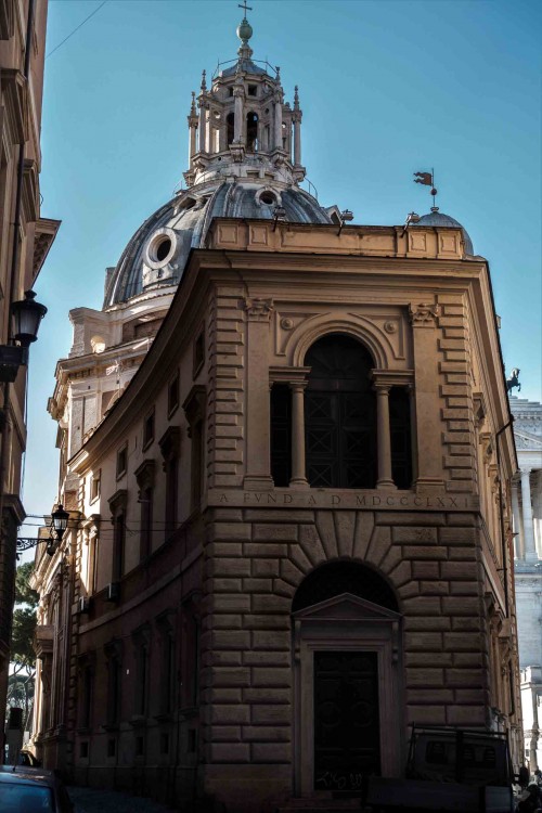 Church of Church of Santa Maria di Loreto seen from the rear