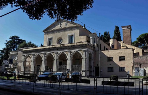 Church of Santa Maria in Domnica, renaissance façade