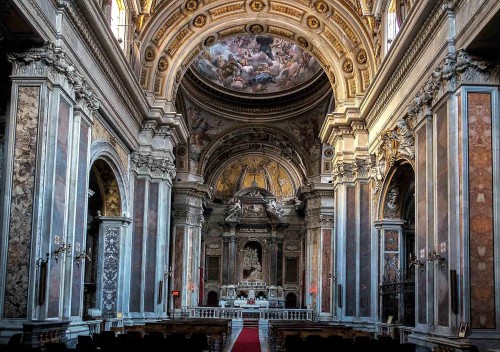 Interior of the Church of San Nicola da Tolentino