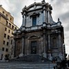 Façade of the Church of San Nicola da Tolentino, design by Giovanni Battista Baratta