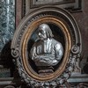 Church of San Nicola da Tolentino, Gavotti Chapel, bust of Cardinal Giovanni Battista Gavotti, Cosimo Fancelli