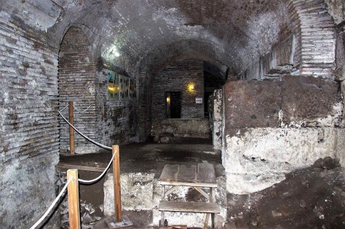 Basilica of San Nicola in Carcere, underground