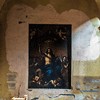 Basilica of San Nicola in Carcere, The Holy Trinity among Angels, copy of a painting by Guercino