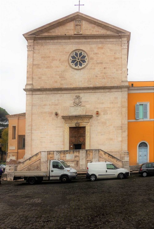 Façade of the Church of San Pietro in Montorio