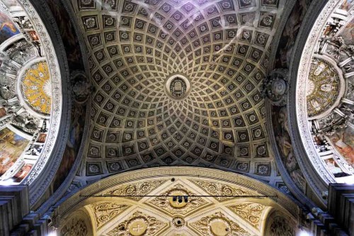 Vault of the transept of the Church of San Pietro in Montorio