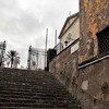 Steps leading into the Church of San Pietro in Montorio