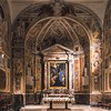 Church of Santa Prisca, view of the apse and the main altar