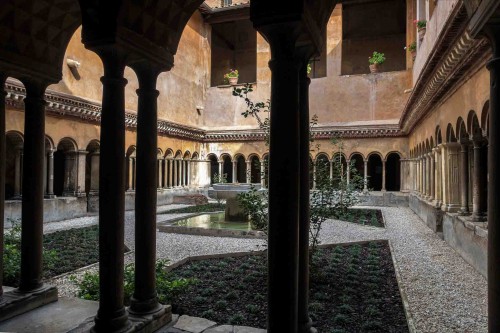 Basilica of Santi Quattro Coronati, Benedictine cloisters