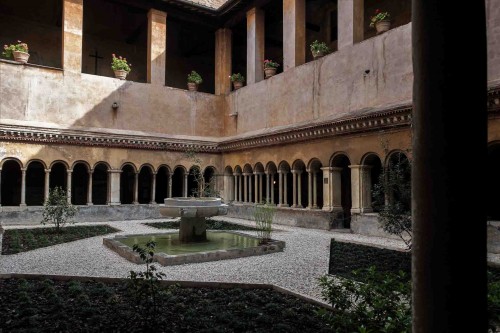 Basilica of Santi Quattro Coronati, cloisters