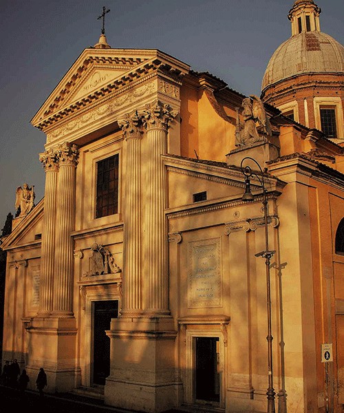 Church of San Rocco, façade