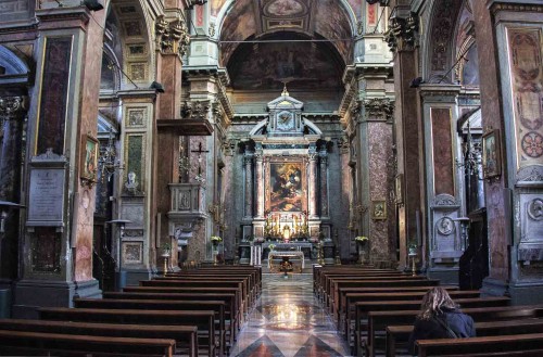 Church of San Rocco, church interior