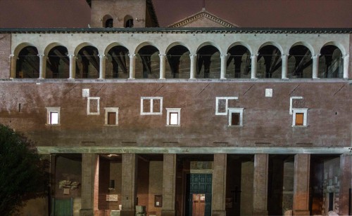 Basilica of San Saba on Little Aventine, façade