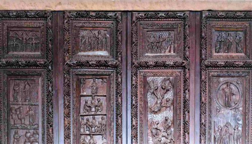 Basilica of Santa Sabina, cypress door from the V century