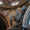 Basilica of Santa Sabina, The Coronation of St. Catherine – pendentives of the dome of the Chapel of St. Catherine of Siena