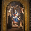 Santa Sabina, Madonna w otoczeniu św. Dominika i św. Katarzyny, kaplica św. Katarzyny ze Sieny, Sassoferrato