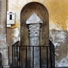 Basilica of Santa Sabina, remains of a column from ancient times