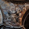 Basilica of Santa Sabina, Stigmata of St. Catherine – view of one of the pendentives of the dome of the Chapel of St. Catherine of Siena