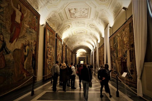 Tapestries from the Barberini Manufacture established by Francesco Barberini, Musei Vaticani