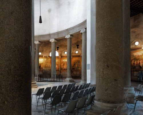 San Stefano Rotondo, church interior