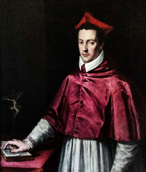 Portrait of Ferdinando de Medici, fragment, Villa Medici