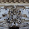 Coat of arms of the de Medici family on the façade of the de Medici casino, Villa Medici